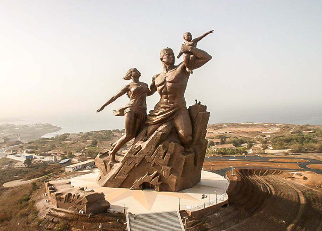 Monument de la Renaissance africaine, Dakar, Sénégal